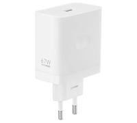 Caricatore da muro USB-A OPPO SUPERVOOC 67W + cavo da USB-A a USB-C Bianco