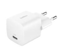 Belkin Caricatore USB-C da 25 W per telefono, ricarica rapida USB-C PD 3.0 con PPS per Apple iPhone 16, 15 Plus, Pro, Pro Max, iPad, Samsung Galaxy S25, Pixel 9, Nintendo Switch e altri, bianco