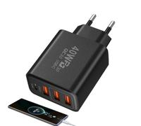 Caricatore da muro USB,Caricatore USB Caricabatterie rapido compatto per | Caricabatterie da muro per telefoni cellulari Caricabatterie rapido per telefono 1