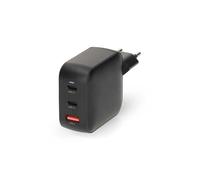 Caricatore da parete NEDIS 100 W GaN PD3.0 3 uscite (2x USB-C, 1x USB-A) Nero - Nouvo