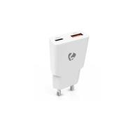 Caricatore da parete NEDIS WCHA30WT 30 W GaN PD3.0 USB-C + USB-A Compatto Bianco - Nouvo