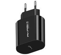 Caricatore da Parete USB-C Power Delivery 20W Compatto Akashi Nero