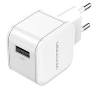 Caricatore da parete Vention FEKW0-EU 18W USB GaN Quick Charge bianco