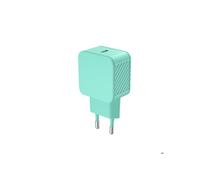 Caricatore da rete - BIGBEN - BigBen - USB-C 20W Power Delivery - Blu - Plastica riciclata