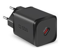 SBS Alimentatore Slim USB-C 45W, Tecnologia GaN, Power Delivery (PD), Ricarica Rapida, Super Compatto, Caricatore per iPhone, iPad, Airpods, MacBook Air, Samsung, Pixel, Tablet, Smartphone, Notebook