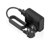 Caricatore da tavolo Aisens ASCH-140W4P056-BK GaN 140W 3xUSB-C PD3.1 1xUSB-A QC3.0 Nero