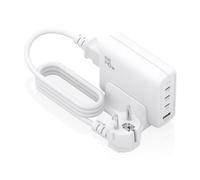 Caricatore Da Tavolo GaN AISENS ASCH-140W4P055-W 3xUSB-C PD3.1 140W Bianco