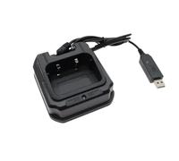 Caricatore da tavolo Walkie Talkie, compatibile con Baofeng | Ricetrasmettitore portatile UV-9R Plus(USB Charger)