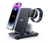 Caricatore Da Viaggio 4 In 1 Per iPhone Apple Watch Air Pods USB A