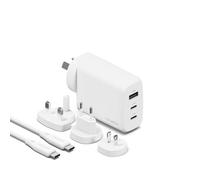 Caricatore da viaggio multiporta GaN PowerMaxx da 67 W con cavo USB-C da 1 m