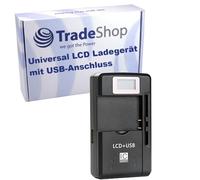 Caricatore da viaggio universale sottile, ricarica da tavolo, con porta USB extra per smartphone, compatibile con Nokia Samsung Galaxy Sony Xperia LG MicrosoftMotorola HTC Huawei Wiko