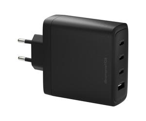 Caricatore DBRAMANTE1928 CI14EUBL7231 140W 3 Porte USB-C Ricarica Rapida Nero