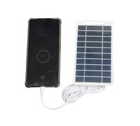 Caricatore del pannello solare - 2 watt da 5 volt USB, regolabile portatile | Pannello di ricarica della batteria solare efficiente per telefoni RADIO PROBLEMI STREET LIGHTINI Dispositivo di alimentaz