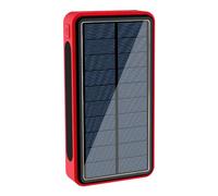 Caricatore del pannello solare: banca di potere wireless, caricatore portatile a ricarica rapida, caricatore del telefono USB-C, power bank con display a LED, caricabatterie per cellulare, batteria