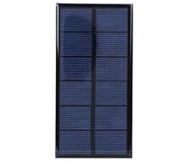 Caricatore del pannello solare, pannello solare del silicio cristallino portatile 1W 3V pannello solare esterno pannello solare solare fai da te alimentatore