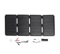 Caricatore del pannello solare pieghevole 80W ad alta efficienza ad alta efficienza monocristallina Waterproof ETFE ETFE Portable Power Bank con doppia ricarica rapida USB PD per