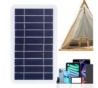 Caricatore del pannello solare, uscita USB del pannello solare, pannello della stazione solare, caricatore del pannello solare portatile, pannello di stazione solare 5V 2W con alta conversione per