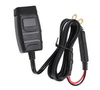 Caricatore del Telefono Motociclistico, LED a Carico Rapido -LED - tensione Misuratore USB motord motorrad telefonladgerert per Ciclismo (rosso)