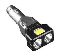 Caricatore Del Telefono per Auto,Lampada Luminosa | per Caricabatterie Auto 12V/24V Doppio Fascio con Porte USB e Type-C | per Viaggi Esterni E Interni Camion