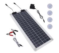 Caricatore Della Batteria Per Auto Solare - Pannello Di Gocciolamento Pesante, Circuito Compatto Resistente Alle Intemperie | Controller Di Tensione Intelligente Da 100 W, Dispositivo Di Manutenzione