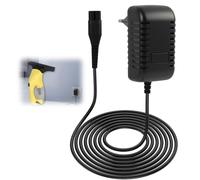 Caricatore di alimentazione 5.5 v 600ma per Kärcher wv2, wv5, wv 5 premium, wv5 plus, wv50, wv55, wv 60, wv 70, wv75, Protezione Sovratensione, Nero
