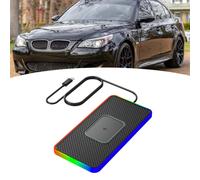 Caricatore di auto wireless Black non slip multisterminata adattatore rapido