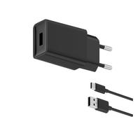 Caricatore di rete Contact, 10 W + cavo 1 m USB A - USB C