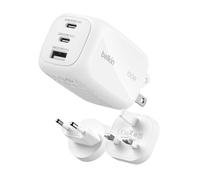 Caricatore di rete GaN 5A 100W con 2 USB-C e USB-A Compatibile PD 3.0 e PPS