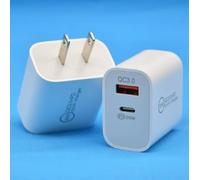 Caricatore di ricarica rapida 20 W USB C presa rapida, Equipe di Deux câbles di Recharge Rapide da 2 m (porte USB et Type-C), compatibile Avec Tous Les appareils iPhone équipés d'un connecteur