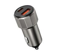 Caricatore Di Telefono Cellulare Per Automobile - Con Due Porte USB Type-C PD 30W E QC3.0 - Caricabatterie Per Veicoli,Per Telefono E Tablet Per Camion E Veicolo E Casa E Automobile E Interno Per Donn