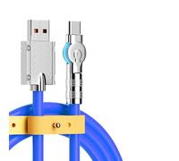 Caricatore di tipo C a ricarica rapida - Cavo USB C 6A, 120 W ad alta velocità | Trasferimento dati di cavo USB tipo C a 180 °, cavo durevole, cavo di ricarica rapida universale per multiplo