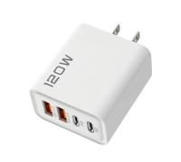 Caricatore digestivo da 120 W tipo C - USB -C PD3.0 High Wattage Power Delivery Adapter universale potente USB C - Caricatore da parete 120 W -PD - Power Brick, compatto