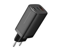 Caricatore DLH DY-AI4800 65W GaN 2 Porte USB-C e 1 USB-A per Portatile e Mobile