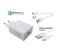 Caricatore DLH DY-AU2860W USB Quick Charge 3.0 20W Bianco