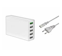 Caricatore DLH DY-AU4940 5 Porte USB Quick Charge 3.0 50W