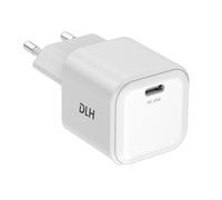 Caricatore DLH DY-AU5430W USB-C 30W GaN Power Delivery Bianco