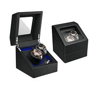 Caricatore doppio for orologi automatici, alimentato da adattatore CA o batteria, con motore silenzioso, LED, 5 modalità di rotazione, finestra di visualizzazione, for orologi da uomo e da donna.