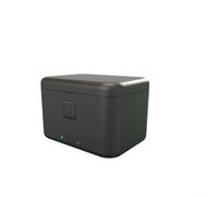 Caricatore doppio, per Insta360 X5 Dual Caricabatteria Compatto ABS Dock Station di Ricarica Dock Station Portatile Accessorio Nero