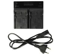 Caricatore duale per Canon EOS C100 C500 C500 PL C300 C300 PL 4.2/8.4V