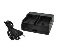 Caricatore duale per Canon PowerShot SX170IS SX170 IS SX210 IS SX200 IS 4.2/8.4V