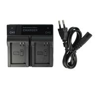 Caricatore duale per Canon PowerShot SX50 HS SX40 HS G1 X G15 G3 x 4.2/8.4V