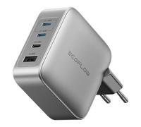 Caricatore EcoFlow RAPID Pro 140W USB-C USB-A GaN Argento