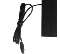 Caricatore elettronico da pannello - modulo pieghevole per esterni, alimentatore portatile, kit di, pannello telecamera di sicurezza con celle ad alta efficienza, caricatore solare