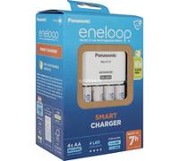ENELOOP BQ-CC17A - Caricabatterie a spina, NiMh, incl. 4 batterie AA (stilo), bianc