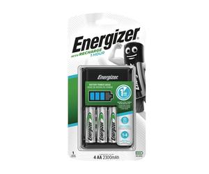 Caricatore Energizer® 1 Ora Più 4 X AA 2300 mAh Batterie ENG1HOUR