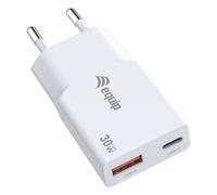 ALIMENTATORE 30W GAN 2 PORTE SLIM W 1USB C+1USB A QC+PD3.0