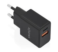 Caricatore GaN Aisens A110-1026 20W USB-C PD3.0/USB-A QC3.0