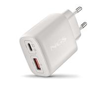 Caricatore GaN NGS EON 45W 2 Porte USB-C PD/PPS + USB-A QC3.0 Bianco
