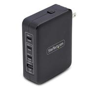 Caricatore GaN StarTech.com 140W 3xUSB-C 1xUSB-A Power Delivery Internazionale Nero