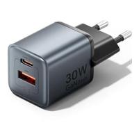 Caricatore GaN Vention FEWH0-EU 30W USB-C USB-A Ricarica rapida PD PPS